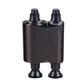 Evolis Pebble R2011 Ribbon, Black, Part Number BE-201