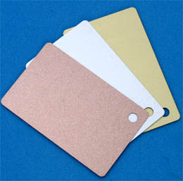 Metallic Colored PVC Cards - CR80