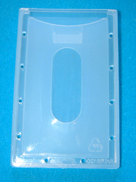 ID Badge Dispenser -  Thumb notch removal - (V)