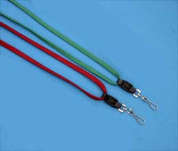 Breakaway Lanyard, 3/8 inch with Quick Disconnect and Swivel Hook