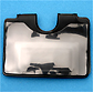 Thumb-notch Magnetic Badge Holder, Two Pockets