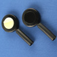Adhesive Badge Reel with Rubber Tube for attaching pen/pencil