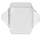 Clear Vinyl Vertical Arm Band Badge Holder, Data/credit Card Size