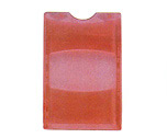 ATM/Bank Card Holder, Vertical, Top Load with Thumb notch