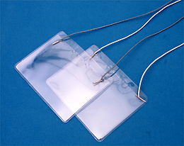 Convention Badge Holder with Elastic Cord
