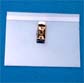 Clip on Acetate Convention Badge Holder, Horizontal format