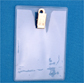 Clip-On Id badge holder with bulldog clip, Vertical