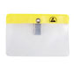 ESD Clip-On Badge Holder, Horizontal, Pack of 100