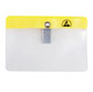 ESD Clip-On Badge Holder, Horizontal, Pack of 100