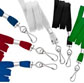 Premium Non Breakaway Lanyard, Flat Cord 3/8 inch