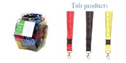 Lanyards, Measure, 1 tub of 36 (Assorted Colors)