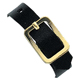 Leather luggage strap