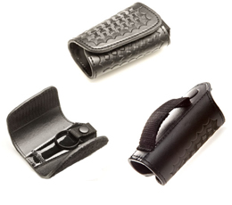 KeyBak Leather Key Silencer with Split Ring, Belt loop fits 2 1/4 inch loop