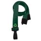 Earth Friendly P.E.T. Lanyard, Flat Eco-Weave 3/8 breakaway with plastic hook