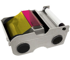 Fargo Color Ribbon 045000 - YMCKO Cartridge - Fits Fargo DTC1000 or DTC1250e