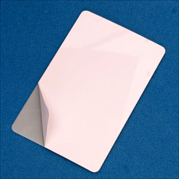 Fargo Mylar Adhesive Back PVC Cards - 500ct - 082267