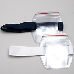 Armband Holder 504-ARZB or 504-ARZW with Zipper Closure