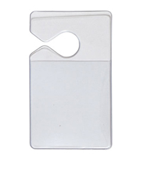 Vehicle ID Badge Holder  - Credit Card Size Vertical VM-1 or 1840-3600