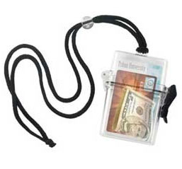 Multiple ID Card Case with Lanyard - Weather Proof Plastic - WPH-1 or 1840-9000