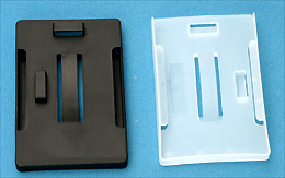 Multiple ID Card Retainer - Vertical or Horizontal format, with slot - Closeout Sale