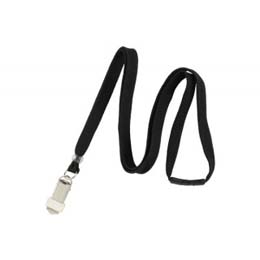 Breakaway Lanyard with Card Clamp BL-34K6 - 3/8 Flat Cord - 100 Pack