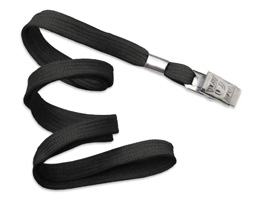 Lanyard - 3/8 Flat Cord with Bulldog Clip - 2135-3551 or NF-9C