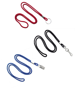 Round Cord with Swivel Hook - 2135-3001 or NL-7S - 1/8 width