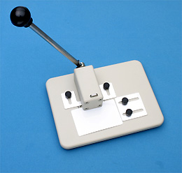 Table top ID slot punch 3943-1510 - Beige